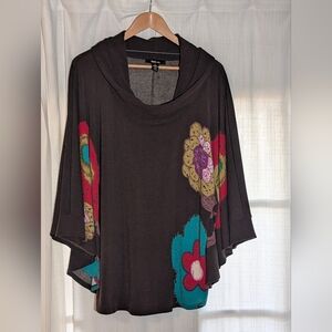 Colorful Floral Women's Sweater